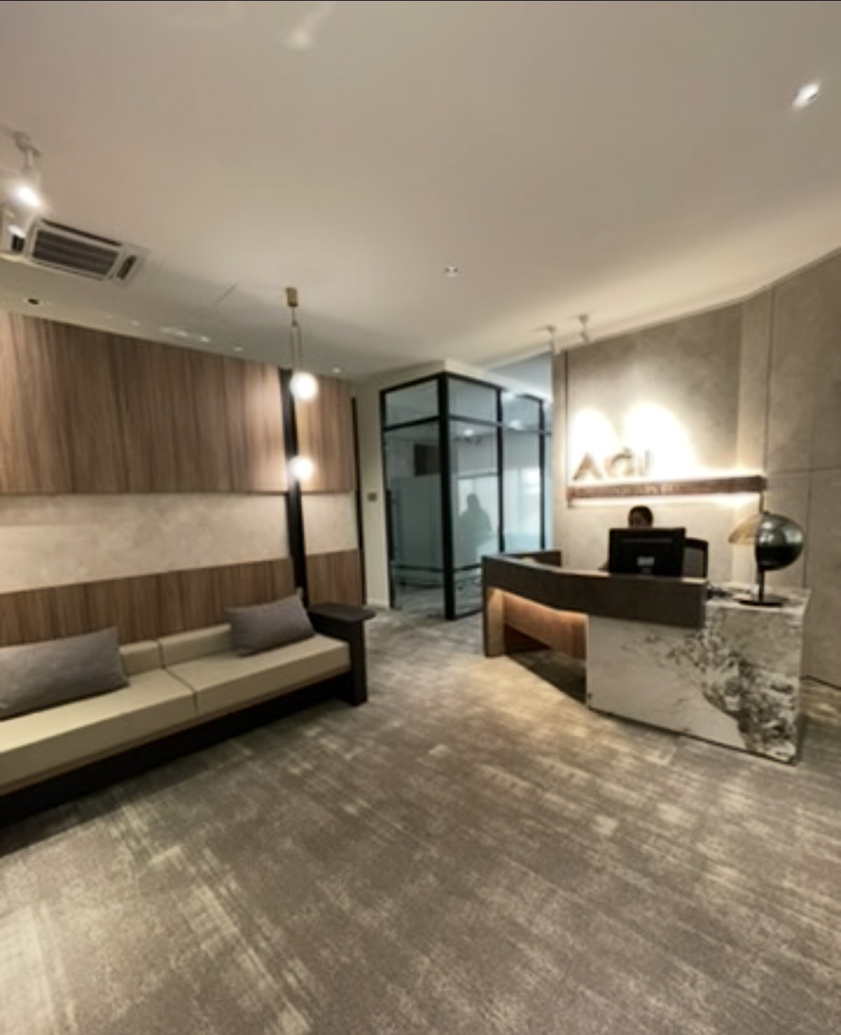 Aalto mobile app screen showing Seller Q&A with collapsable questions and answers